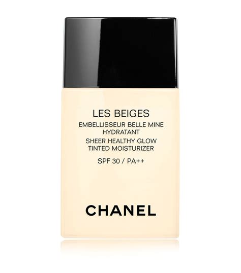 chanel les beiges tinted moisturiser|Chanel Les Beiges colour chart.